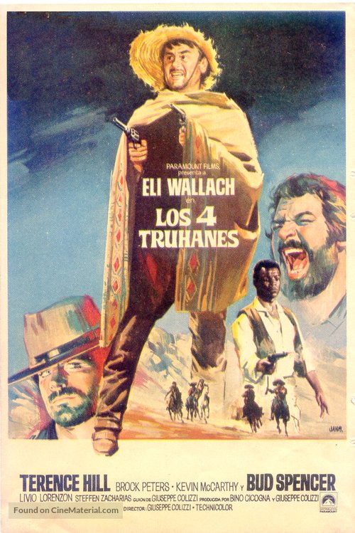 I quattro dell&#039;Ave Maria - Spanish Movie Poster