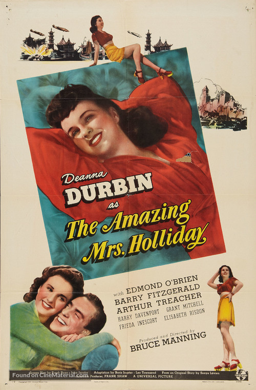 The Amazing Mrs. Holliday - Movie Poster