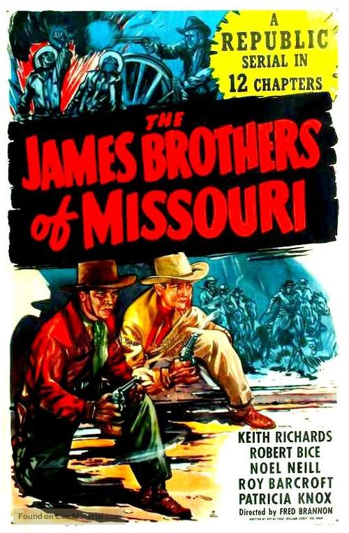 The James Brothers of Missouri - Movie Poster