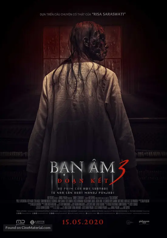 Danur 3 Sunyaruri 2019 Vietnamese Movie Poster