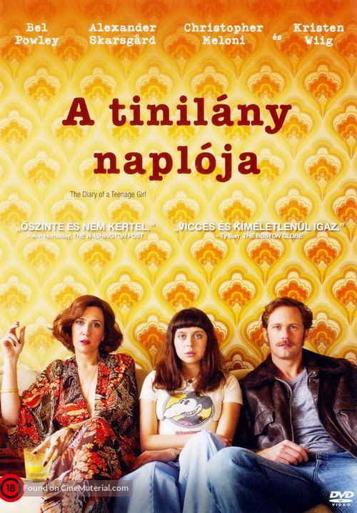 The Diary of a Teenage Girl - Hungarian Movie Cover