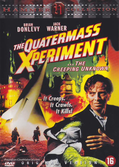 The Quatermass Xperiment - Dutch DVD movie cover