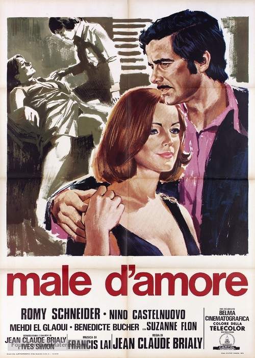 Un amour de pluie - Italian Movie Poster
