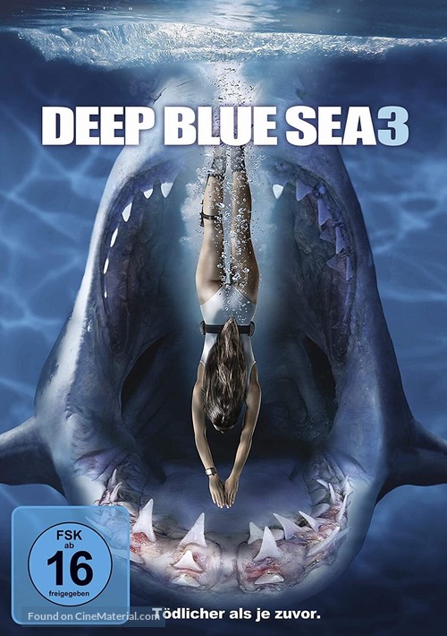 Deep Blue Sea 3 - German Movie Cover