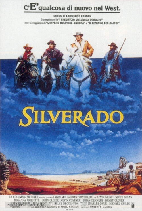 Silverado - Italian Movie Poster