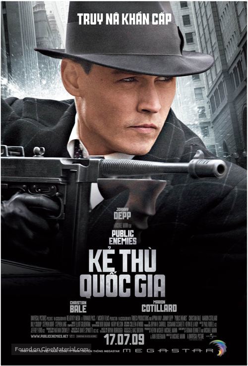 Public Enemies - Vietnamese Movie Poster