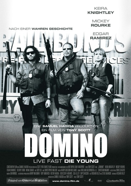 Domino - German Movie Poster