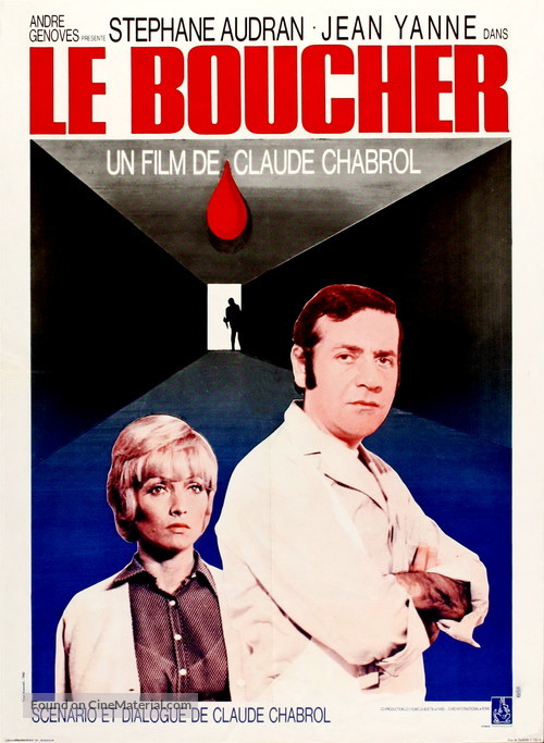 Le boucher - French Movie Poster