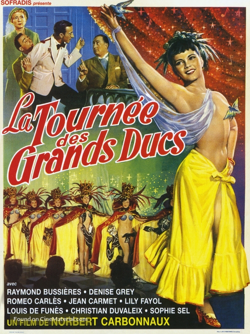 Tourn&egrave;e des grands Ducs, La - French Movie Poster