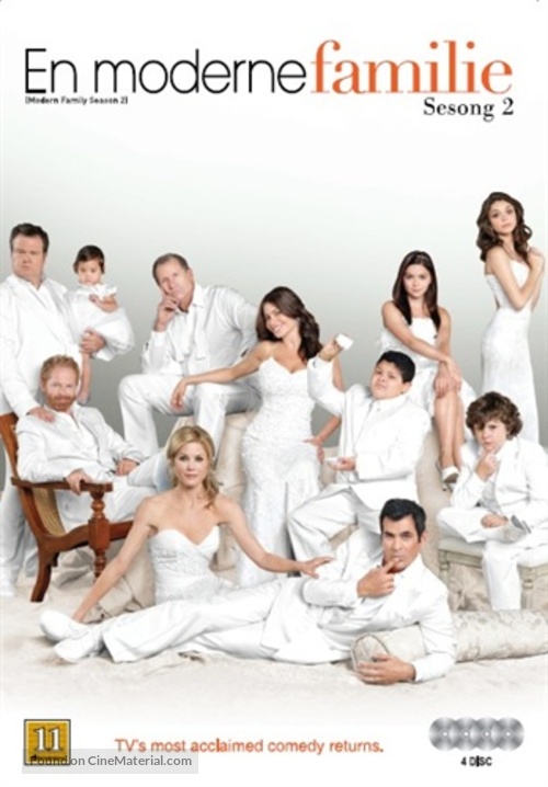 &quot;Modern Family&quot; - Norwegian DVD movie cover