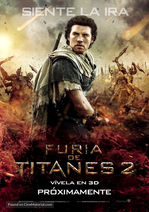 Wrath of the Titans - Mexican Movie Poster