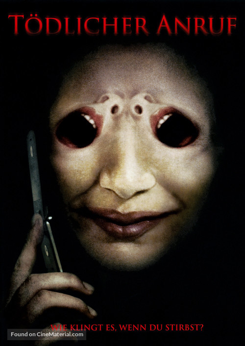One Missed Call - German DVD movie cover