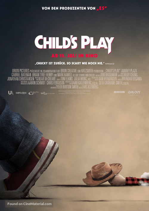 Child&#039;s Play - German Movie Poster