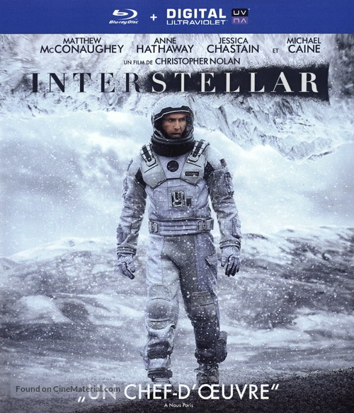 Interstellar - French Movie Cover