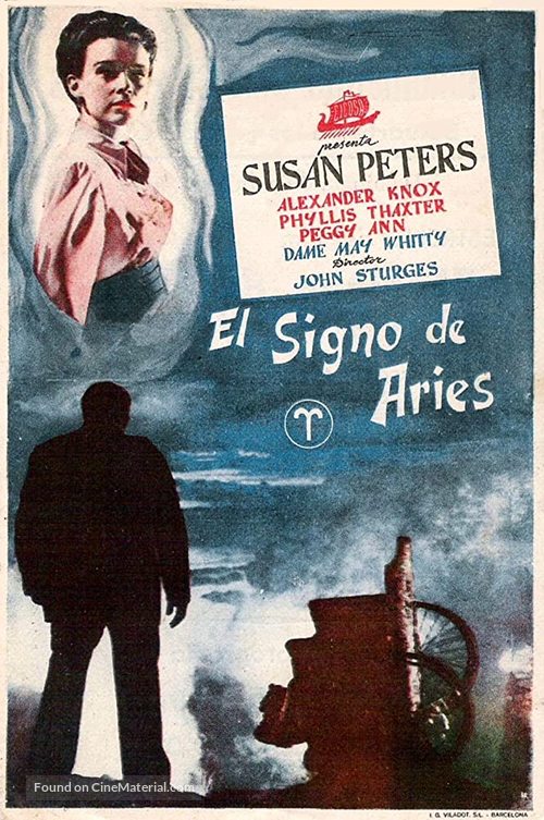 The Sign of the Ram - Spanish Movie Poster
