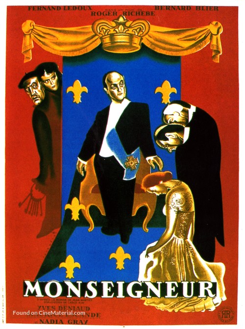 Monseigneur - French Movie Poster