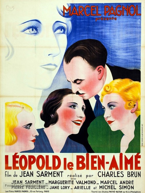 L&eacute;opold le bien-aim&eacute; - French Movie Poster