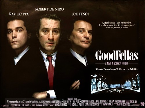 Goodfellas - British Movie Poster