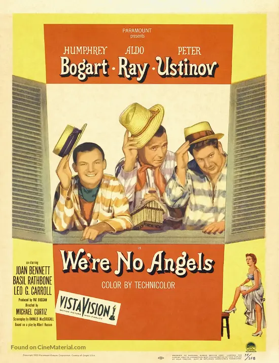 We&#039;re No Angels - Movie Poster