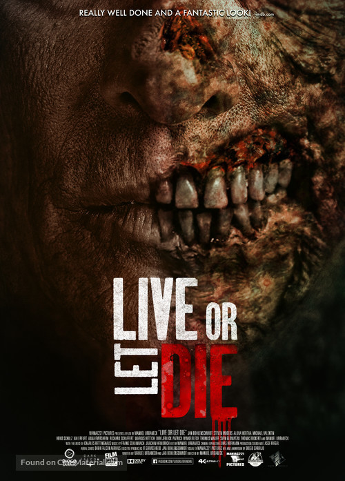 Live or Let Die - German Movie Poster