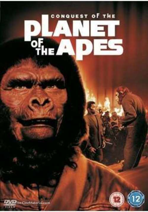 Conquest of the Planet of the Apes - British Movie Cover