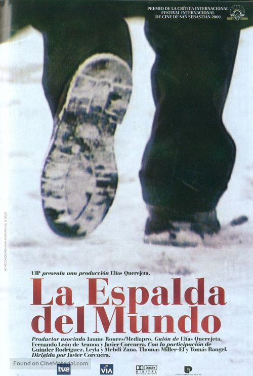 Espalda del mundo, La - Spanish Movie Poster