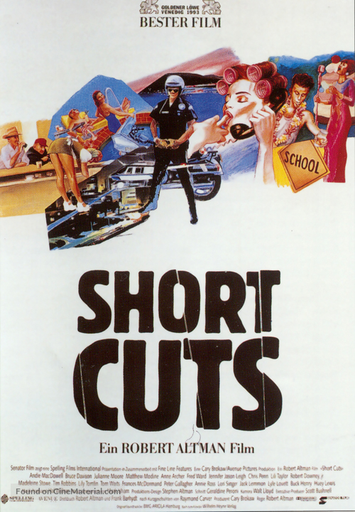 Short Cuts - German Movie Poster