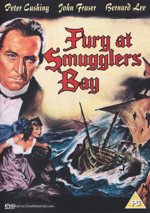 Fury at Smugglers&#039; Bay - British DVD movie cover