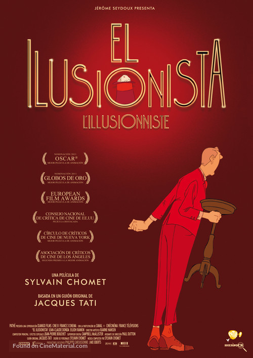 L&#039;illusionniste - Spanish Movie Poster