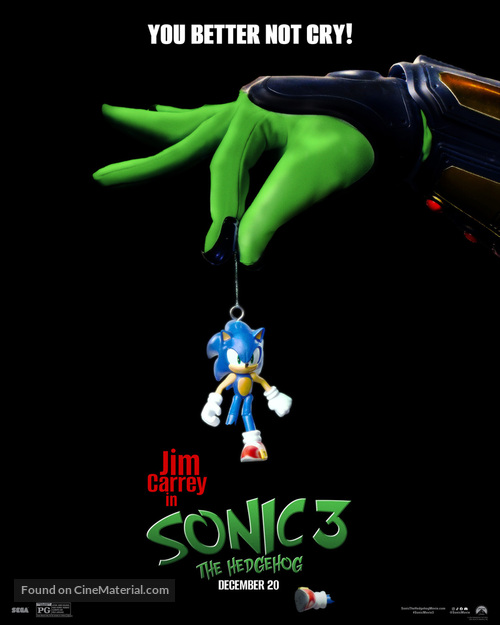 Sonic the Hedgehog 3 - Movie Poster