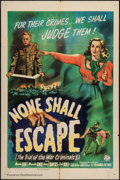 None Shall Escape - Movie Poster