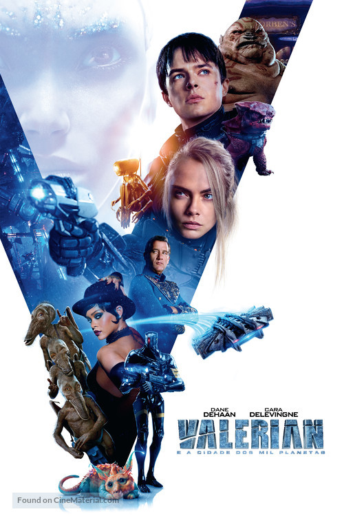 Valerian and the City of a Thousand Planets - Brazilian Movie Cover