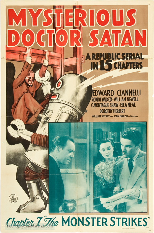 Mysterious Doctor Satan - Movie Poster