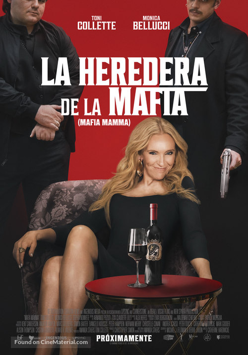 Mafia Mamma - Mexican Movie Poster