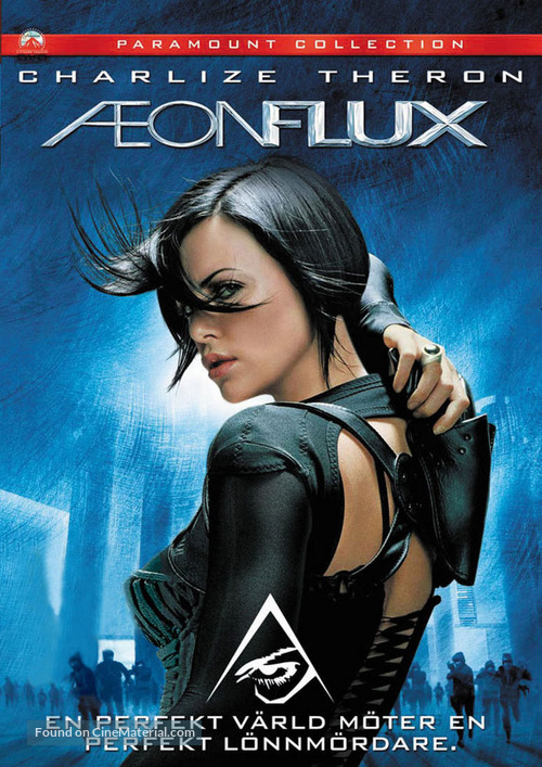 &AElig;on Flux - Swedish Movie Cover