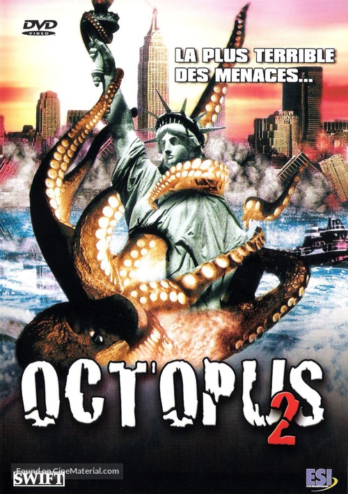 Octopus 2: River of Fear - French DVD movie cover
