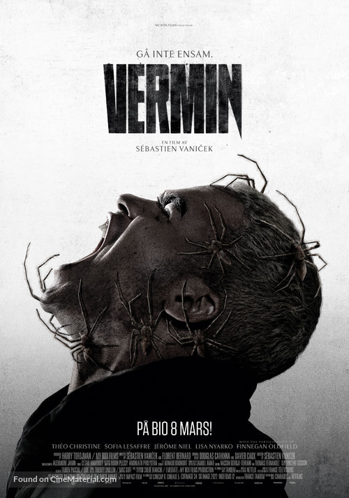 Vermines - Swedish Movie Poster