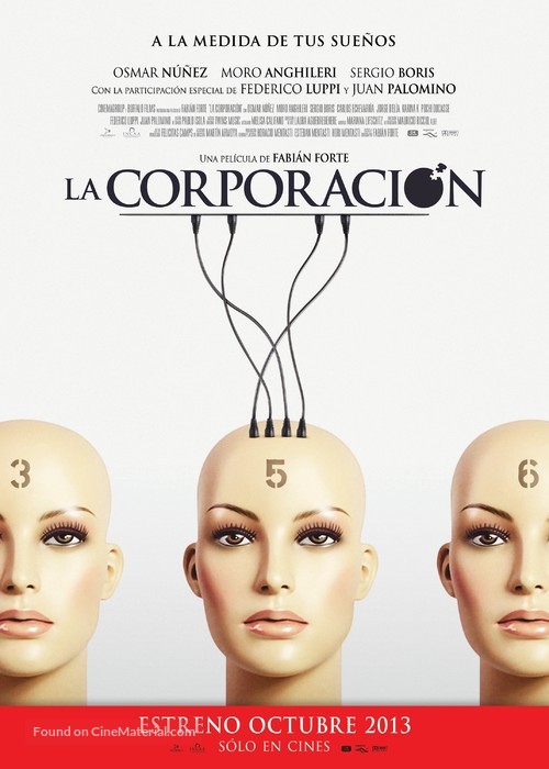 La corporaci&oacute;n - Argentinian Movie Poster