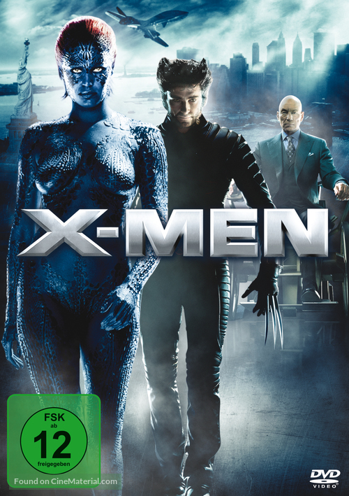 X-Men - German DVD movie cover