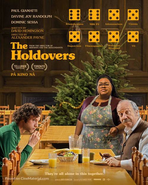 The Holdovers - Norwegian Movie Poster