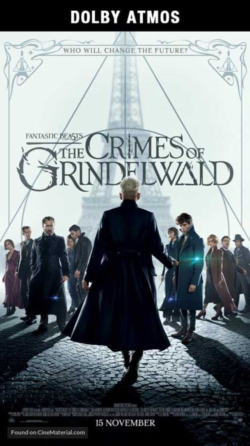 Fantastic Beasts: The Crimes of Grindelwald - Singaporean Movie Poster