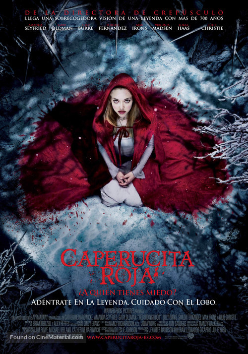 Red Riding Hood - Spanish Movie Poster