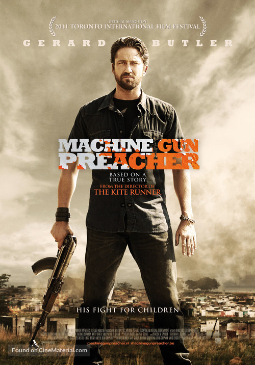 Machine Gun Preacher - Dutch Movie Poster