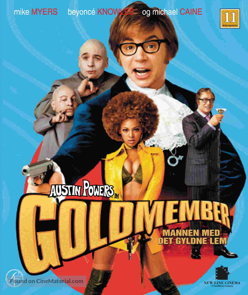 Austin Powers in Goldmember - Norwegian Blu-Ray movie cover