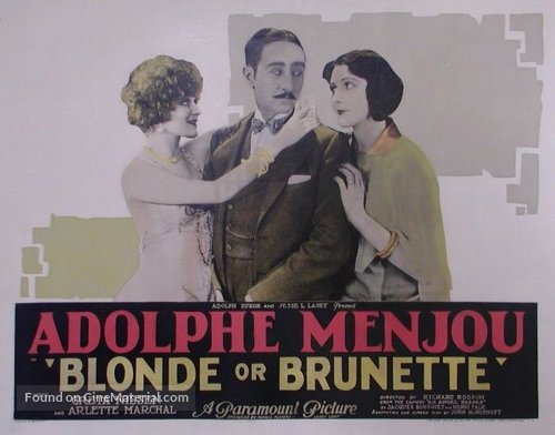 Blonde or Brunette - Movie Poster