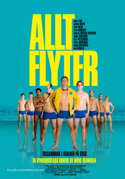 Allt flyter - Swedish Movie Poster
