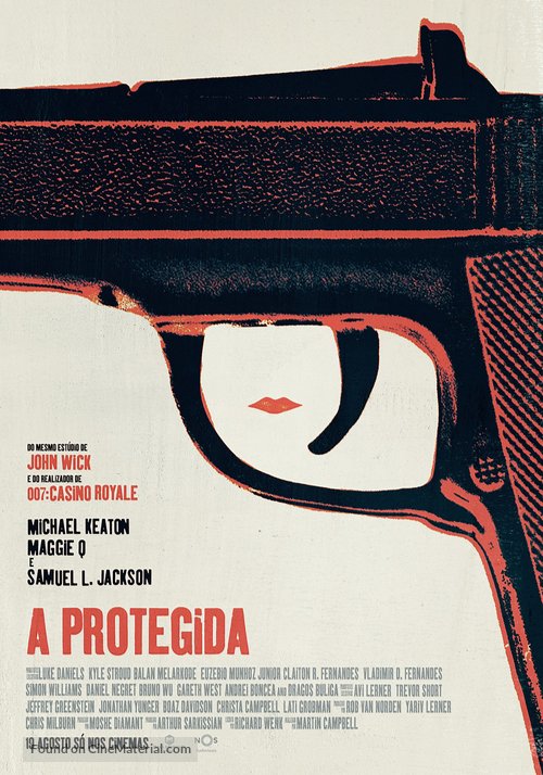 The Prot&eacute;g&eacute; - Portuguese Movie Poster
