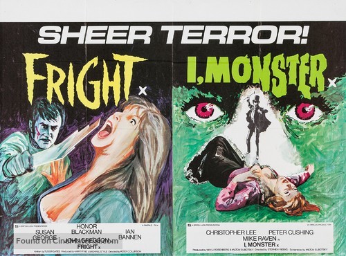 Fright - British Combo movie poster