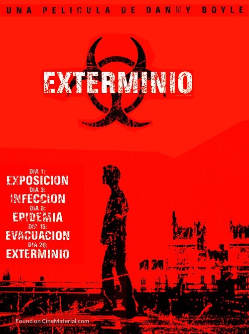 28 Days Later... - Argentinian DVD movie cover