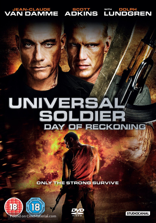 Universal Soldier: Day of Reckoning - British DVD movie cover